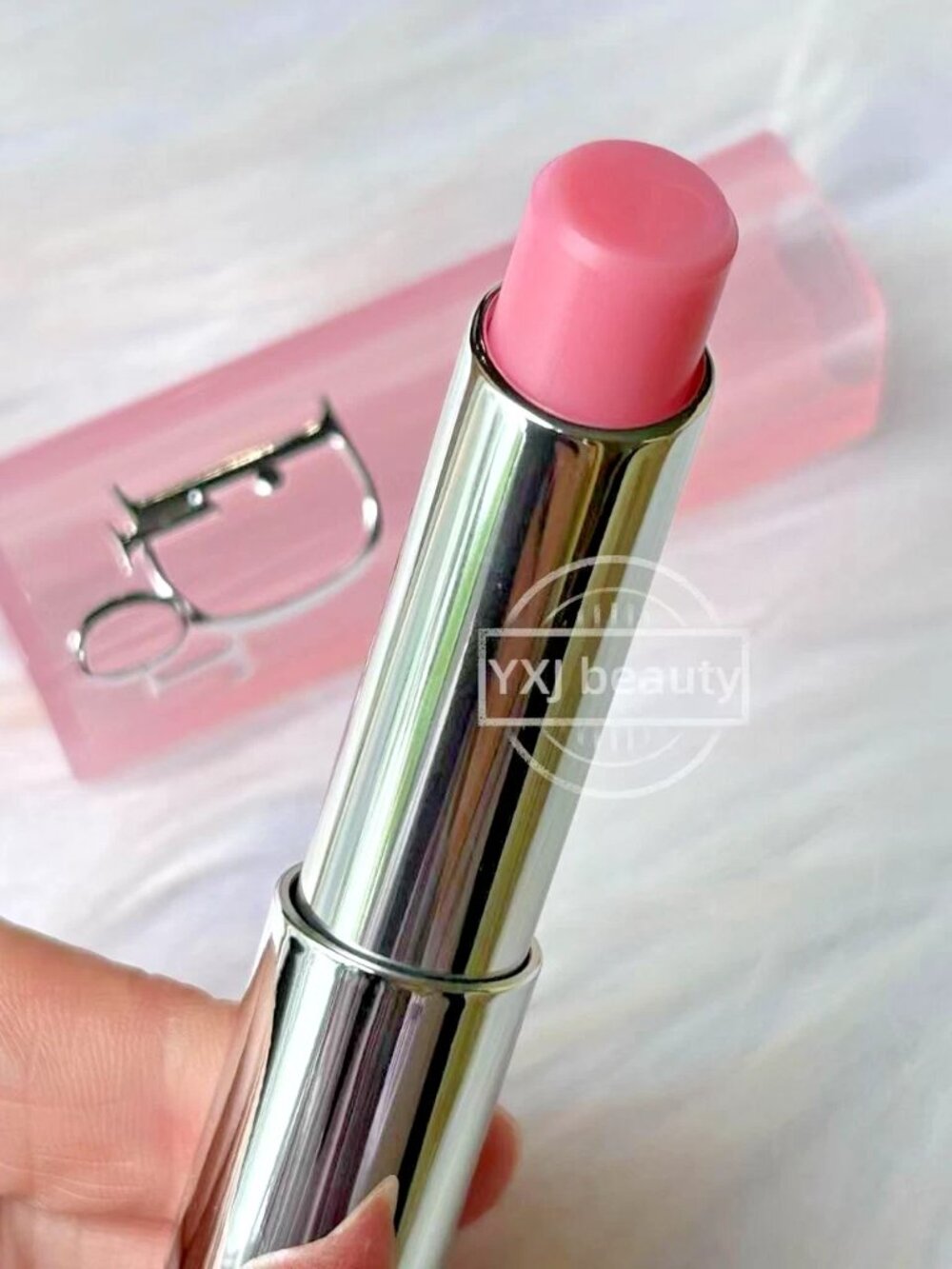 New Dior Addict Lip Glow Balm~001 Pink~Full size 3.2 g/0.11 oz